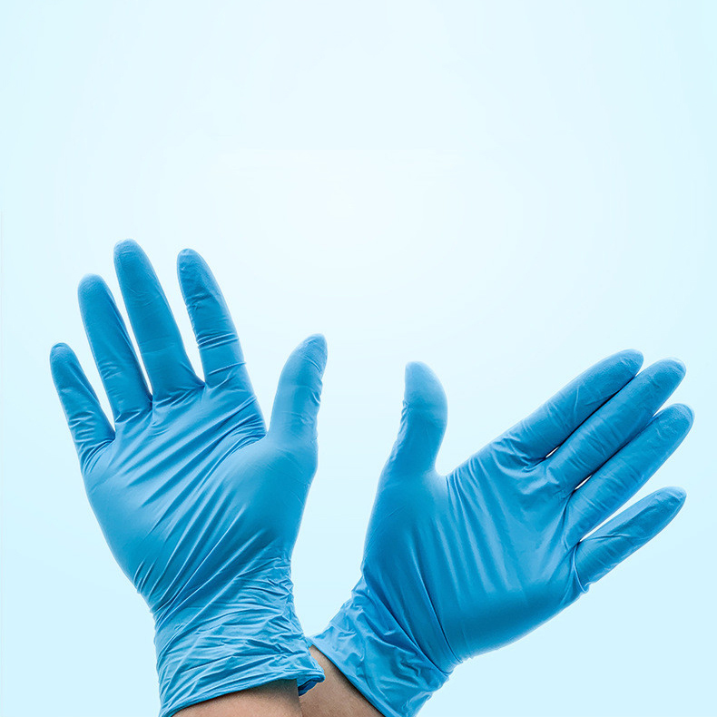 Jednorazowe rękawiczki nitrylowe