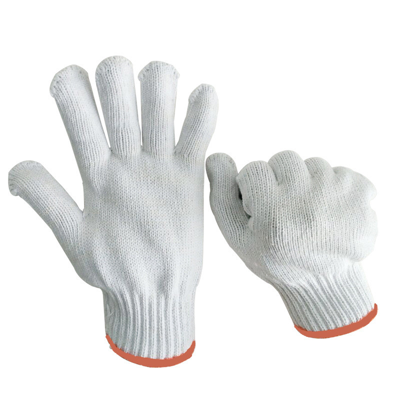High quality cheap durable white cotton gloves (3)