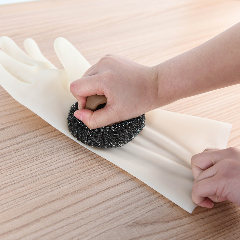 Nitrile Purgatio Gloves, Scrubbing Gloves pro Coquendo, Lavatio Kitchen, Bathroom (3)